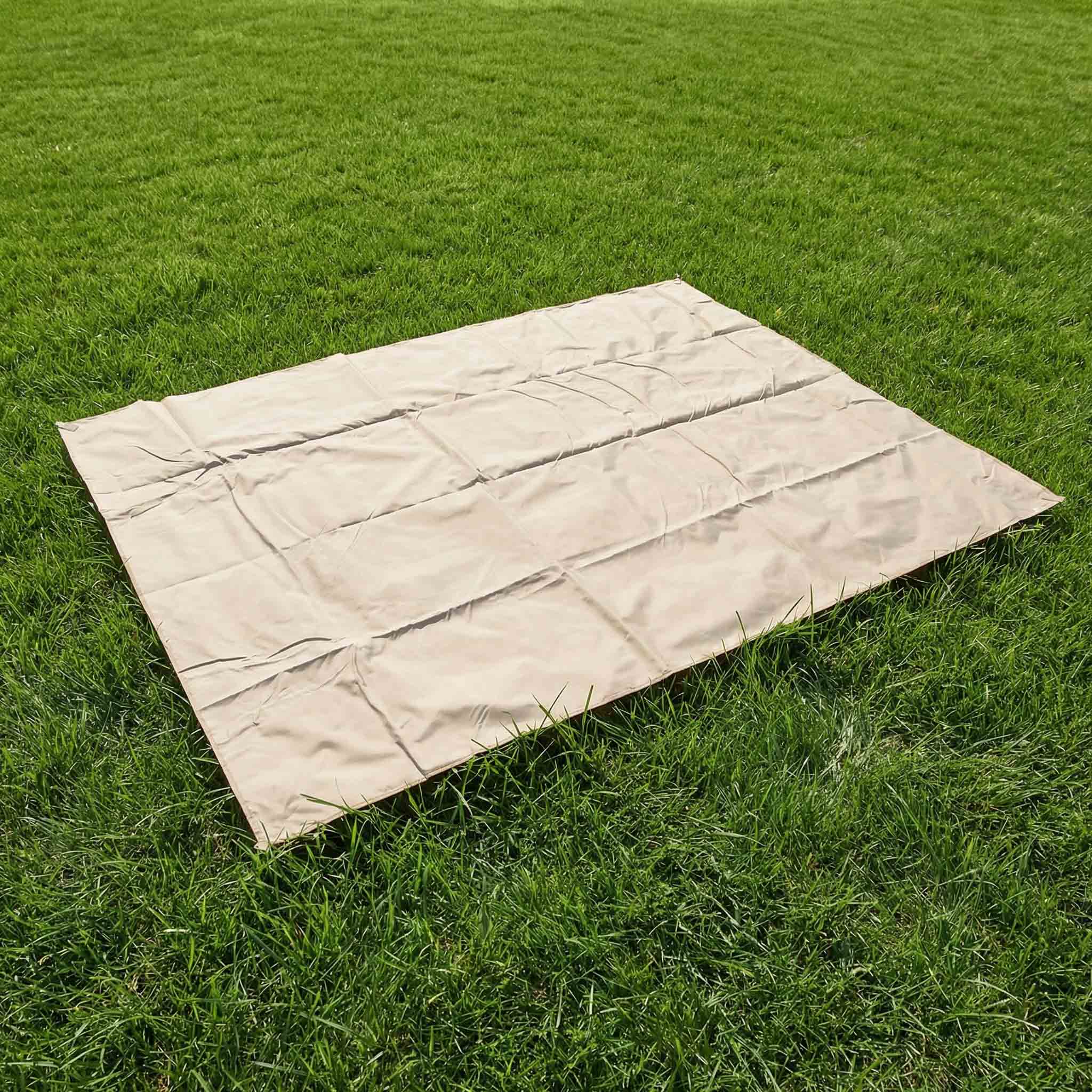 Coody 10.0 Beige  (2-4 person) Camping Bundle – Tent, PVC Ground Sheet, Carpet & Pump - Image 14