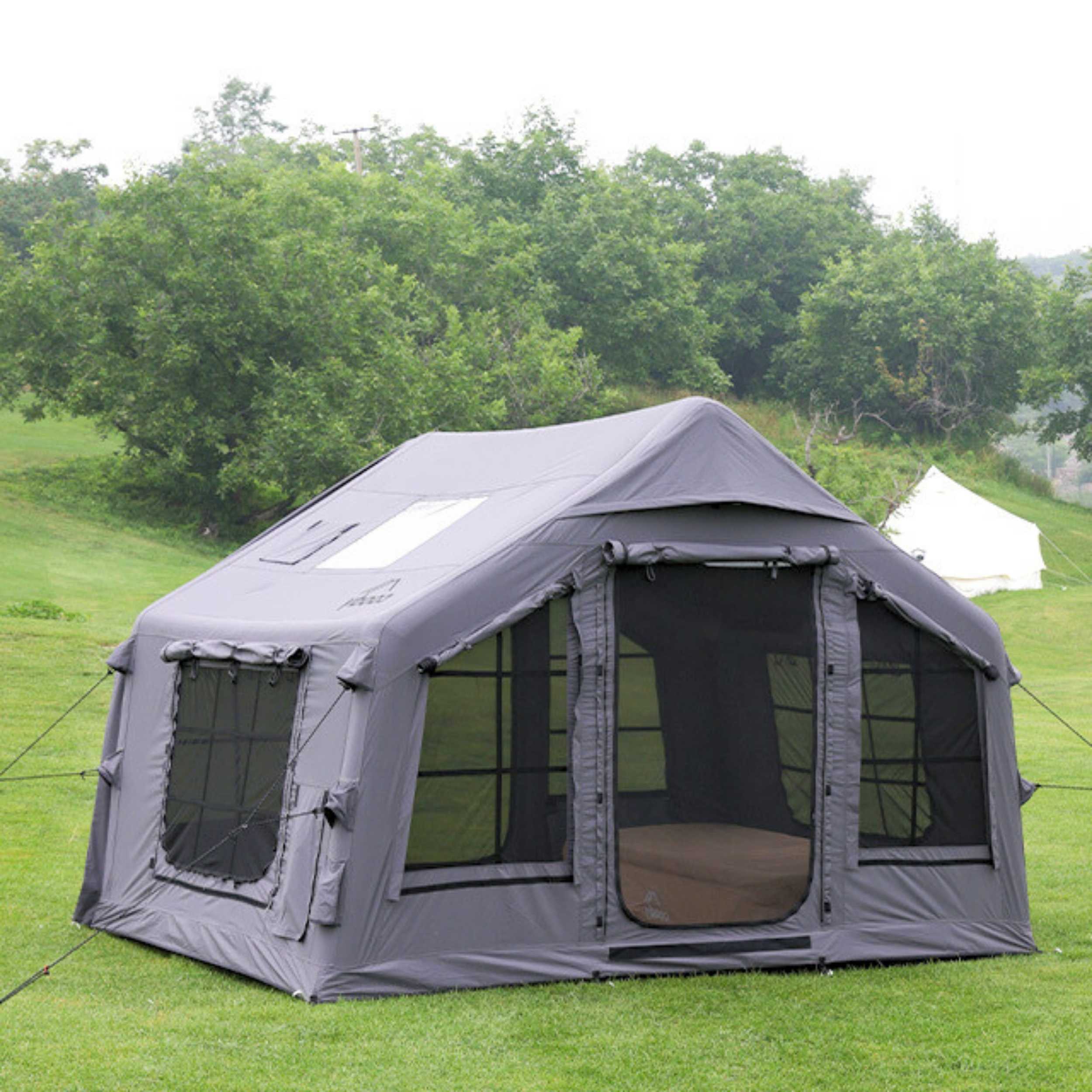 Coody 8.0 Gray - Inflatable Tent House for Camping 1-4 person - Image 10