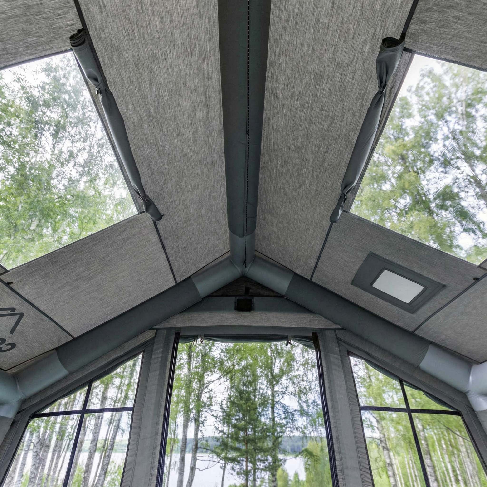 Coody 8.0 Gray - Inflatable Tent House for Camping 1-4 person - Image 5