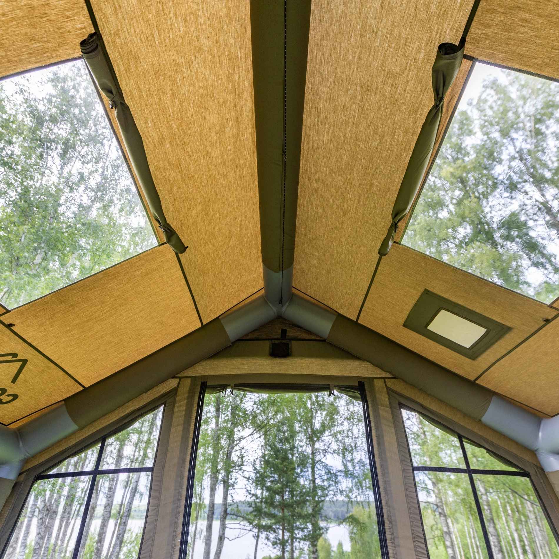 Coody 8.0 Forest Green Inflatable Tent for Camping (1-4 person) - Image 11