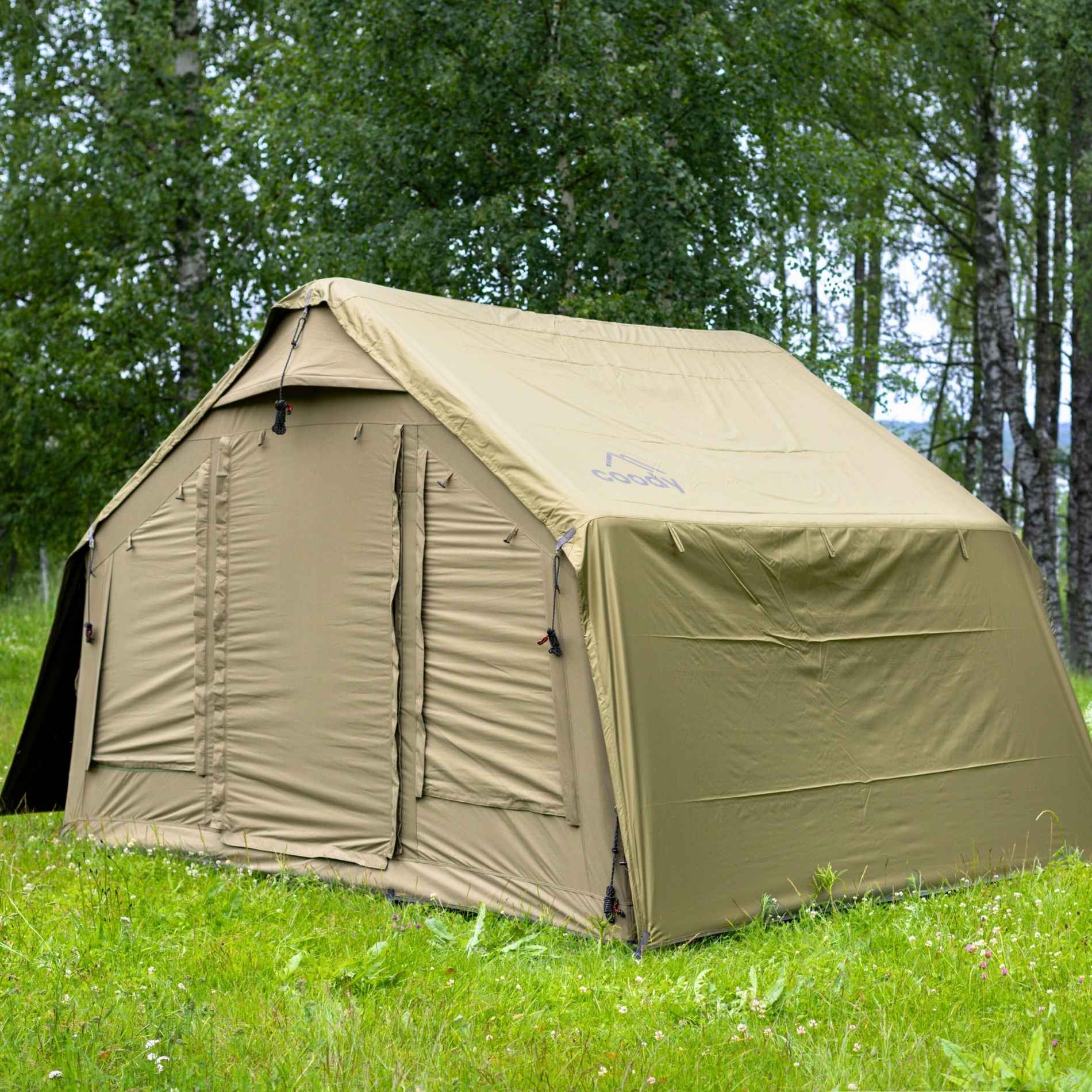Coody 8.0 Forest Green Inflatable Tent for Camping (1-4 person) - Image 6