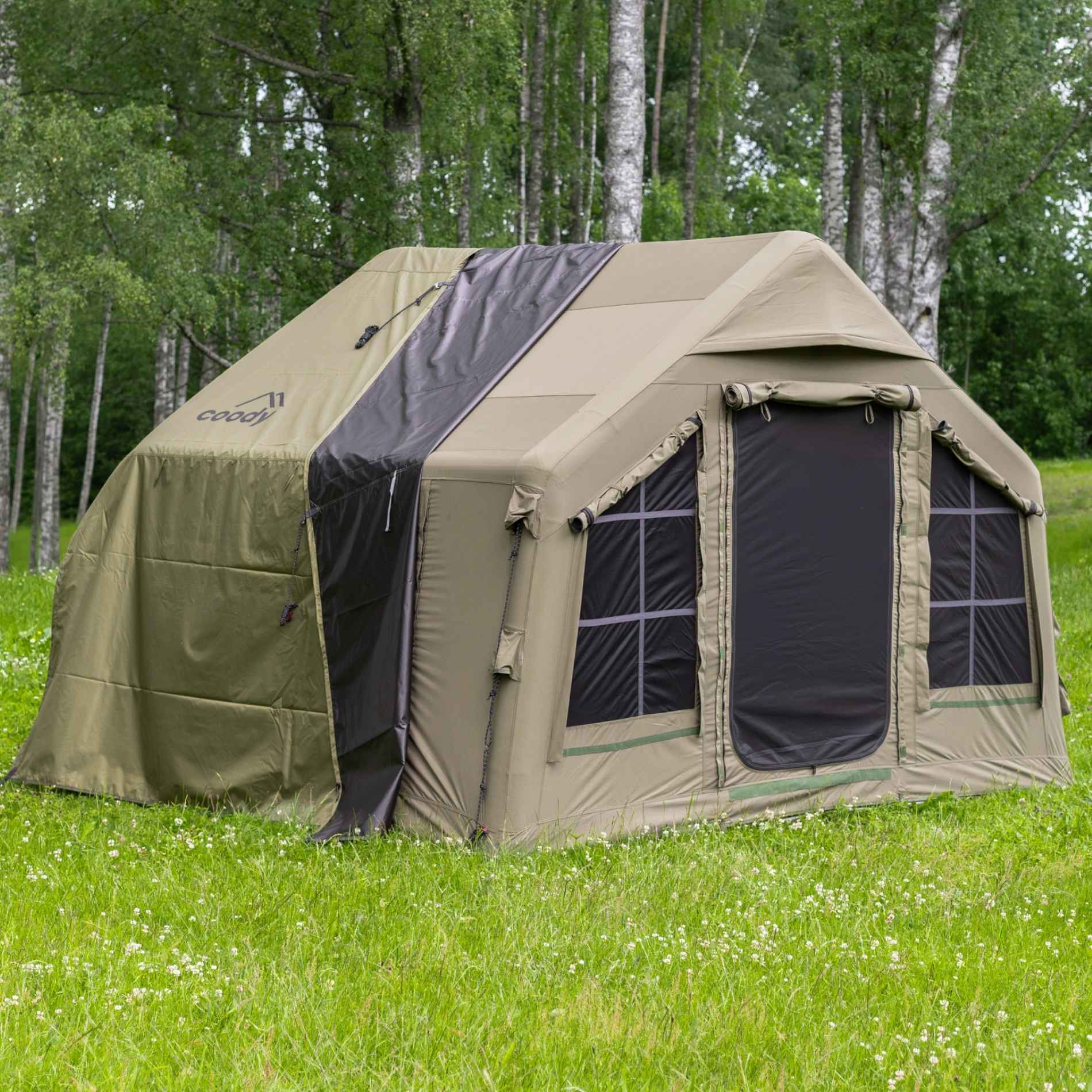 Coody 8.0 Forest Green Inflatable Tent for Camping (1-4 person) - Image 7