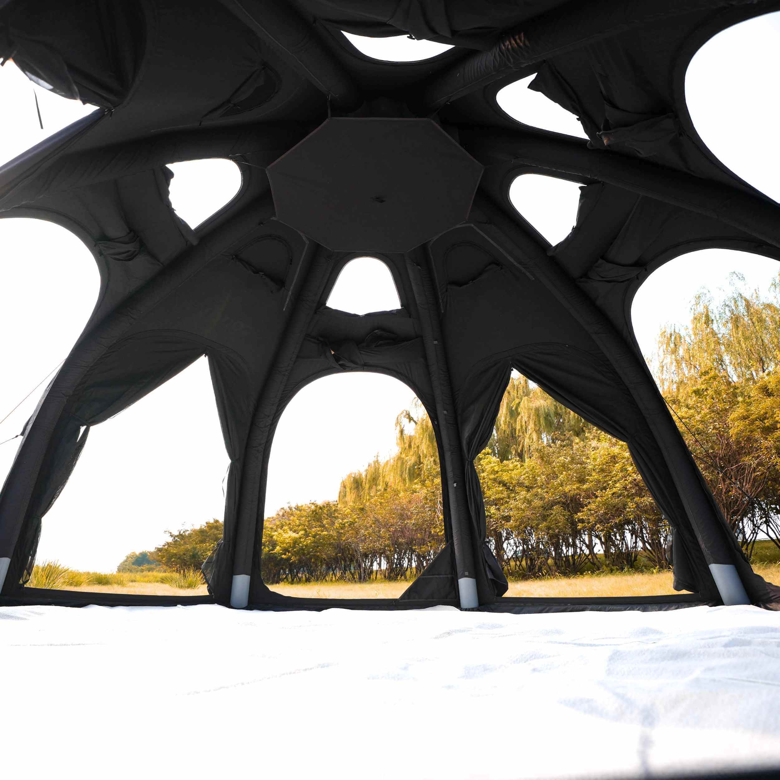 Coody Aurora Dome Black Luxury Inflatable Tent (2-4 person) - Image 5