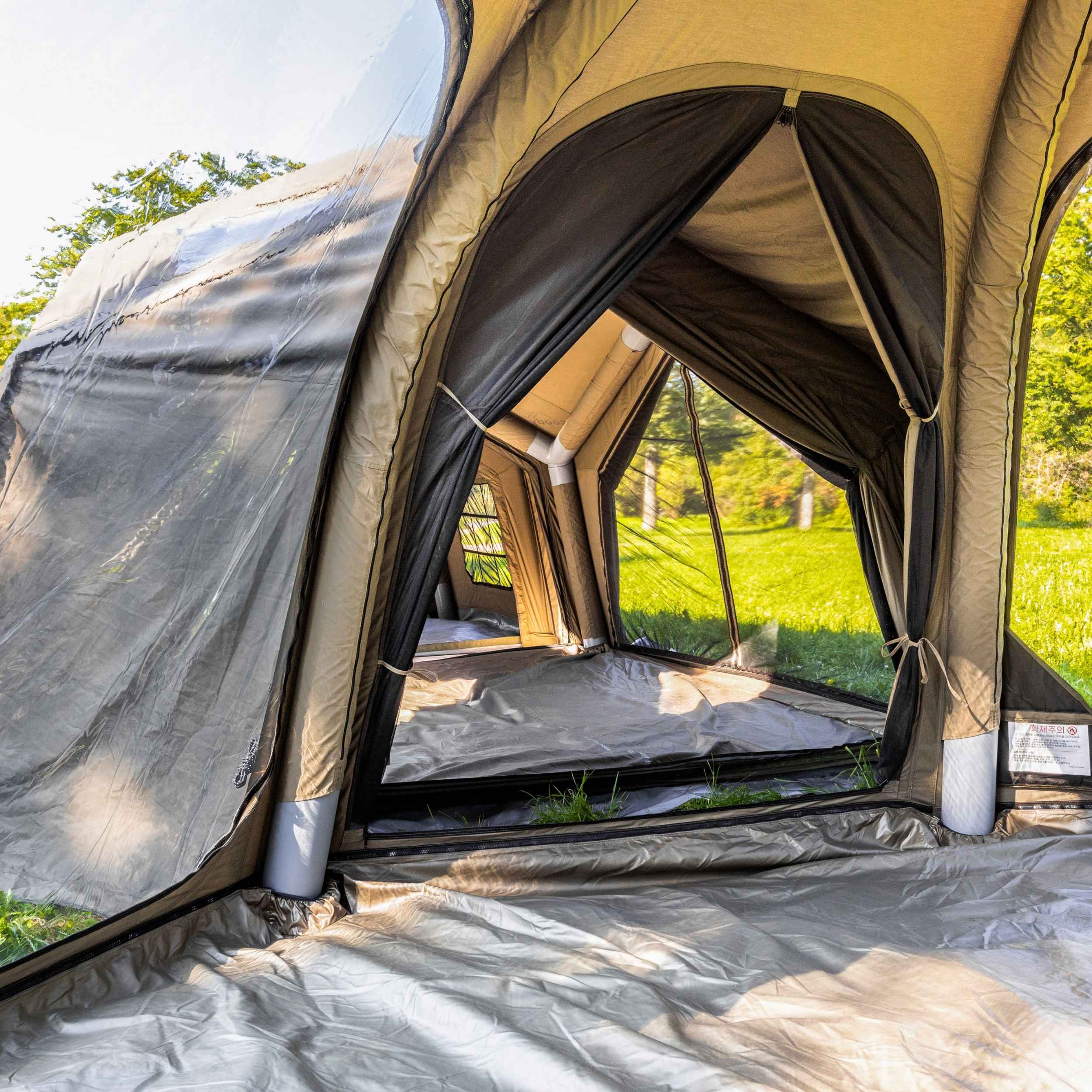 Coody Connector Aurora Dome-to-Tent(17.2, 13.6, Hub, 10)- Forest Green - Image 3