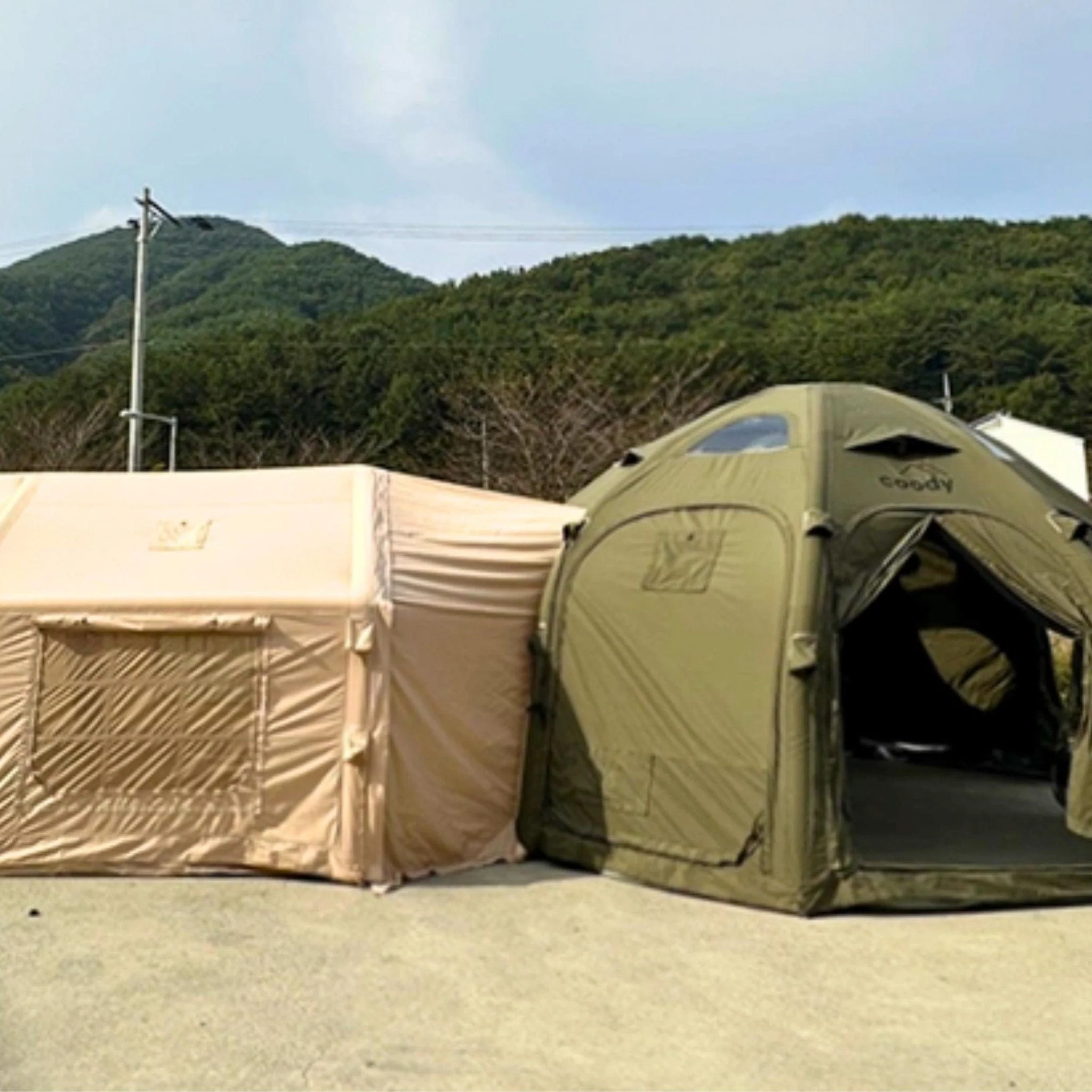 Coody Connector Aurora Dome-to-Tent(17.2, 13.6, Hub, 10)- Beige - Image 9