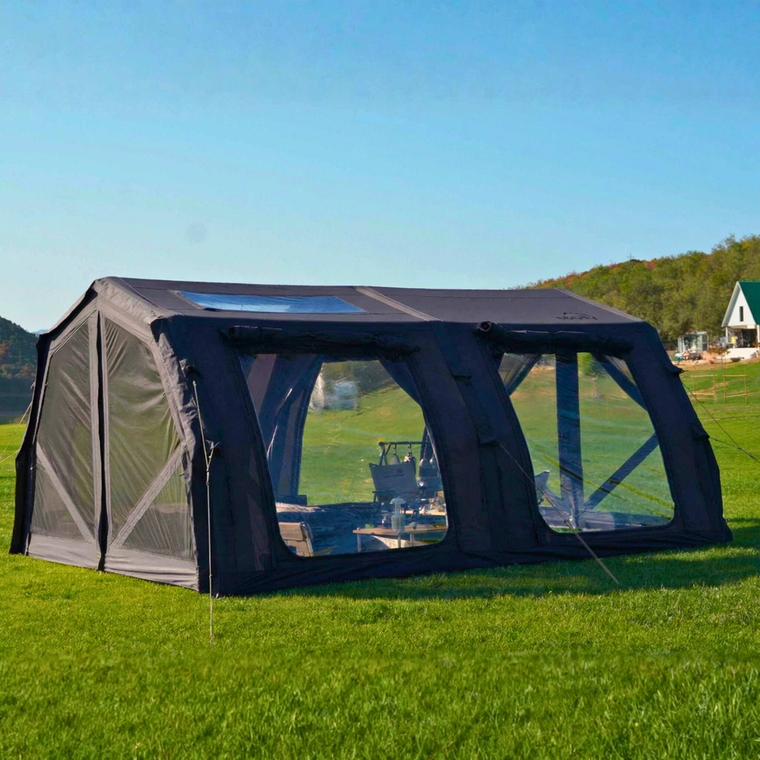 Coody Familia AirTent 17.2 Pro Black - Inflatable Tent for Camping (2-10 Person) - Image 7