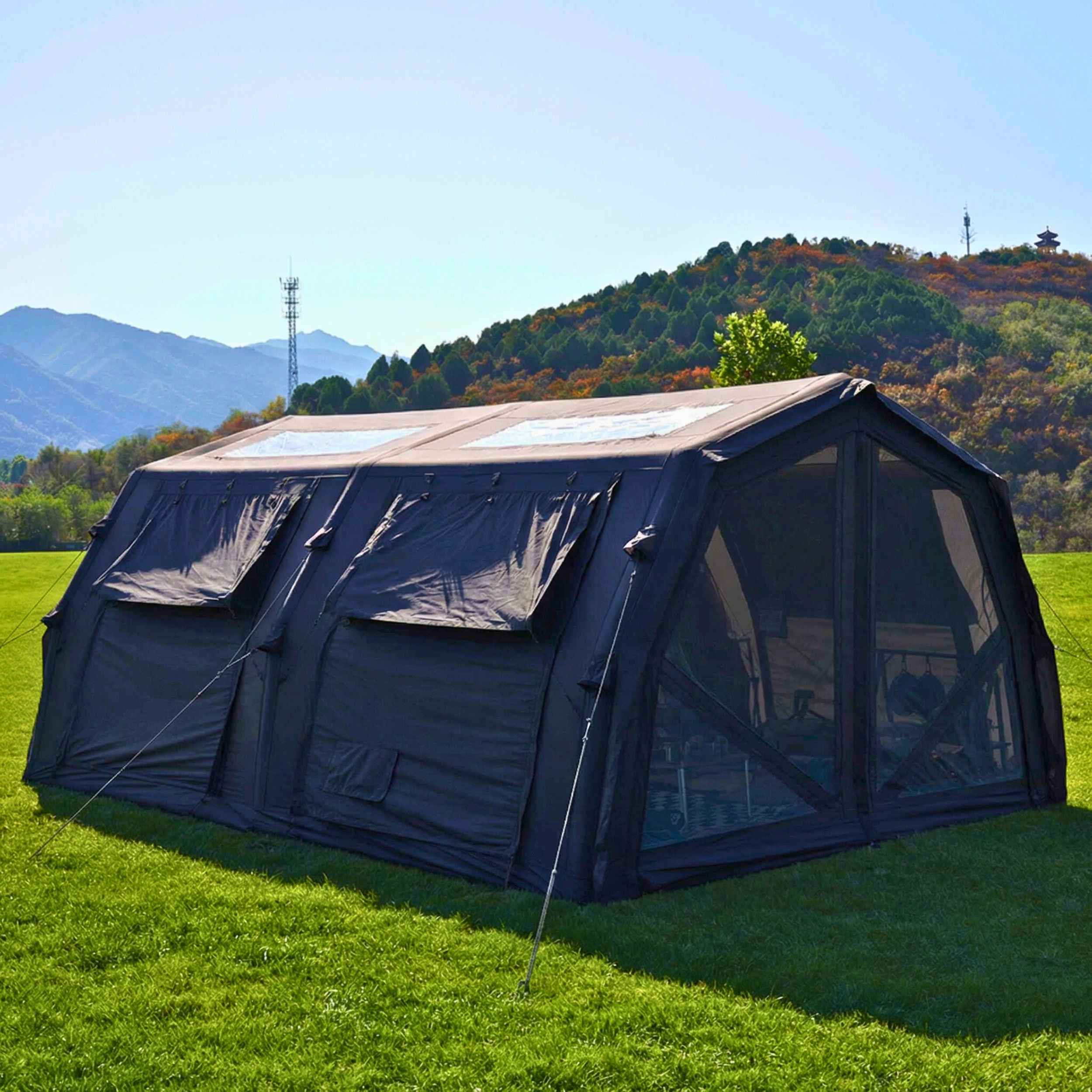 Coody Familia AirTent 17.2 Pro Black - Inflatable Tent for Camping (2-10 Person) - Image 9