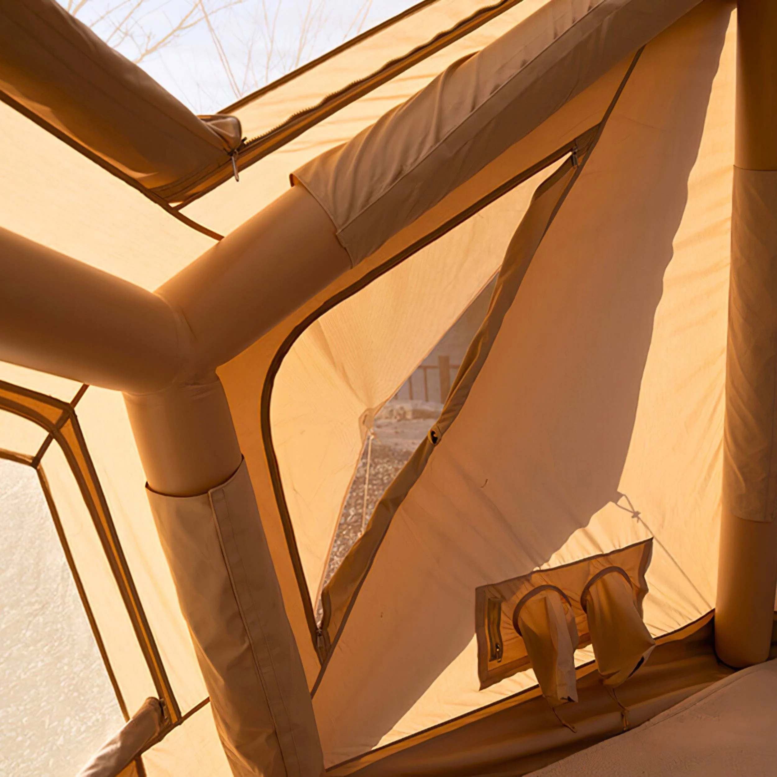 Coody | RBM Bestona Inflatable Tent for 2-4 Person (Beige) - Image 9