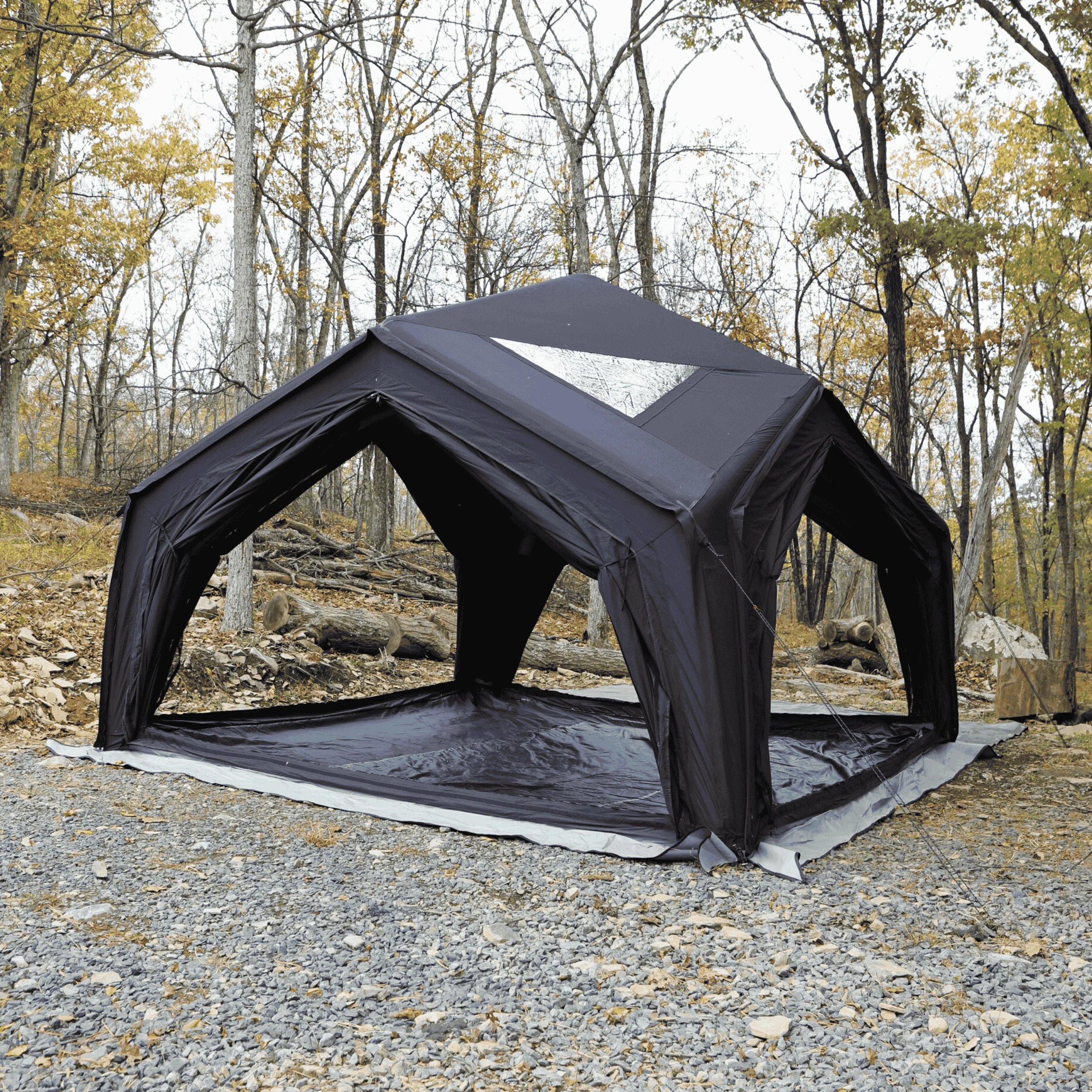 Coody | RBM Hub Shelter Inflatable Tent for 2-6 Person (Black) - Image 8