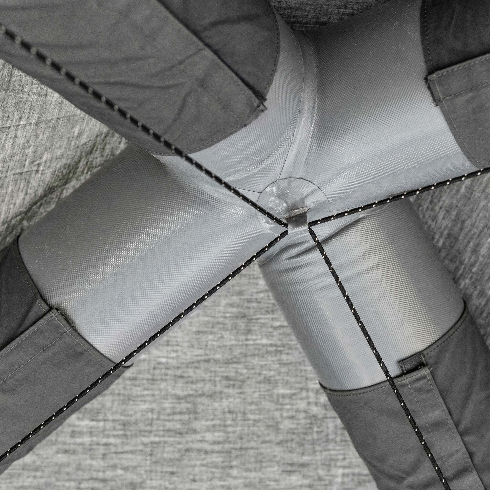 Coody | RBM Hub Shelter Inflatable Tent for 2-6 Person (Gray) - Image 5