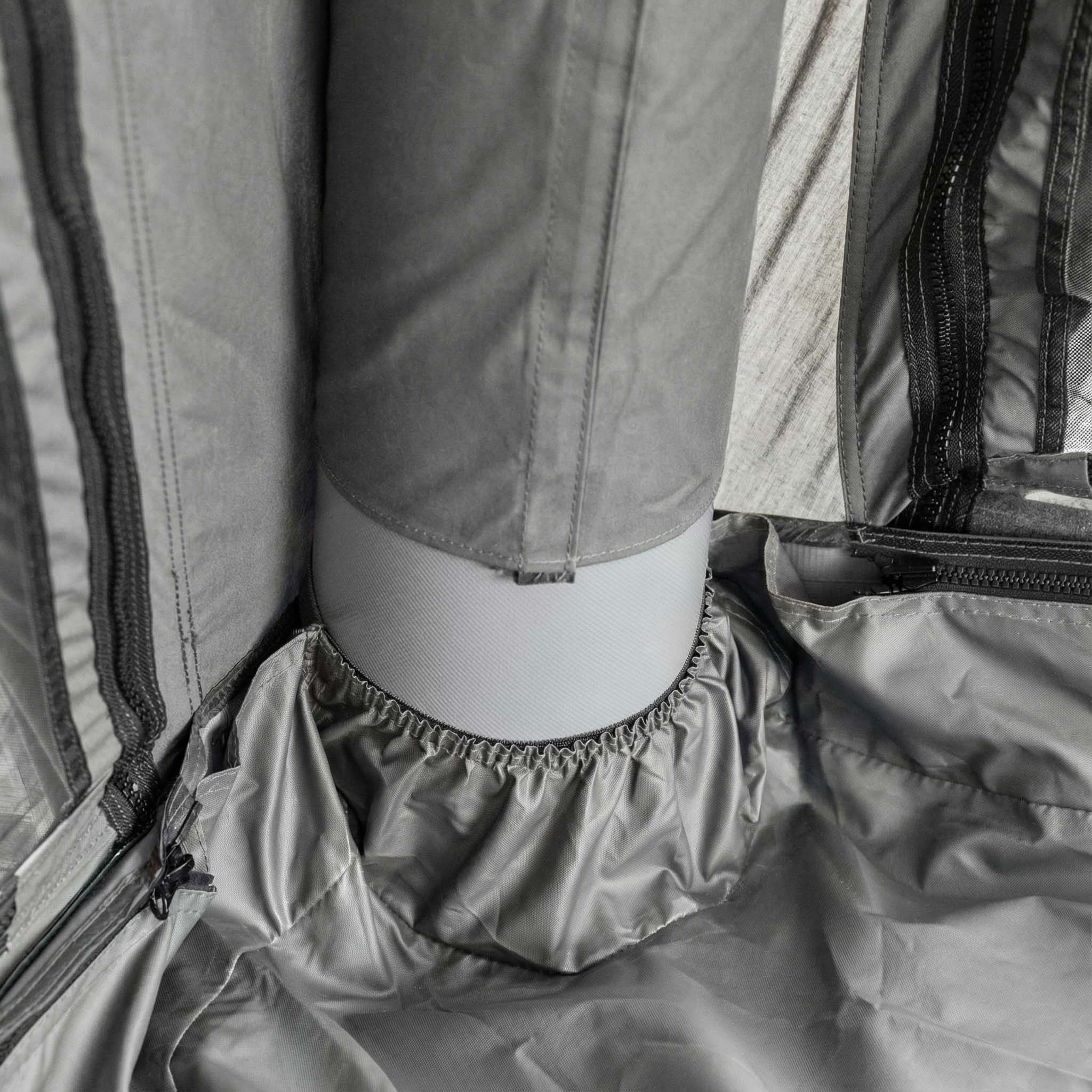 Coody | RBM Hub Shelter Inflatable Tent for 2-6 Person (Gray) - Image 6