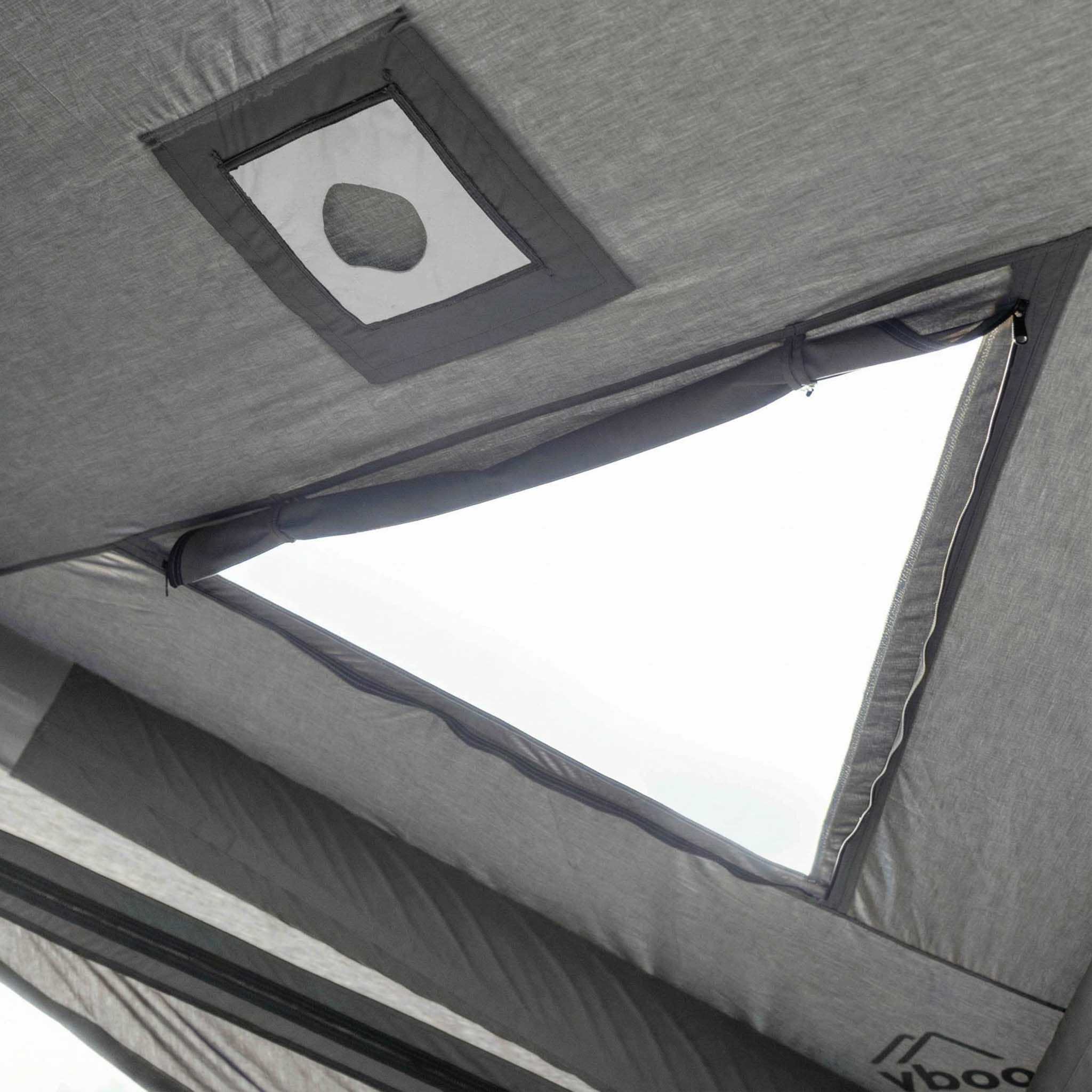 Coody | RBM Hub Shelter Inflatable Tent for 2-6 Person (Gray) - Image 7