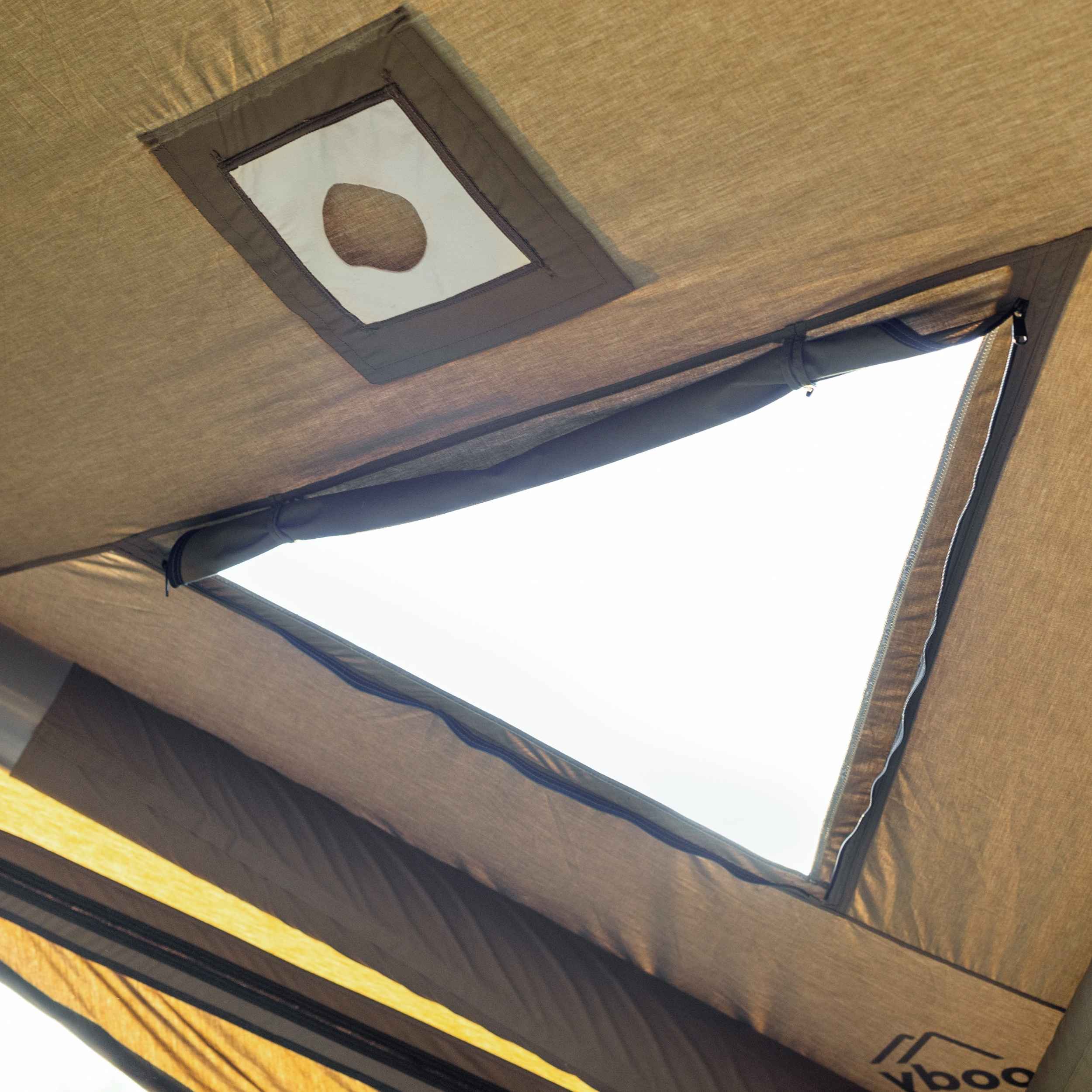 Coody Hub Shelter Forest Green- Inflatable Tent for Camping (2-6 Person) - Image 6