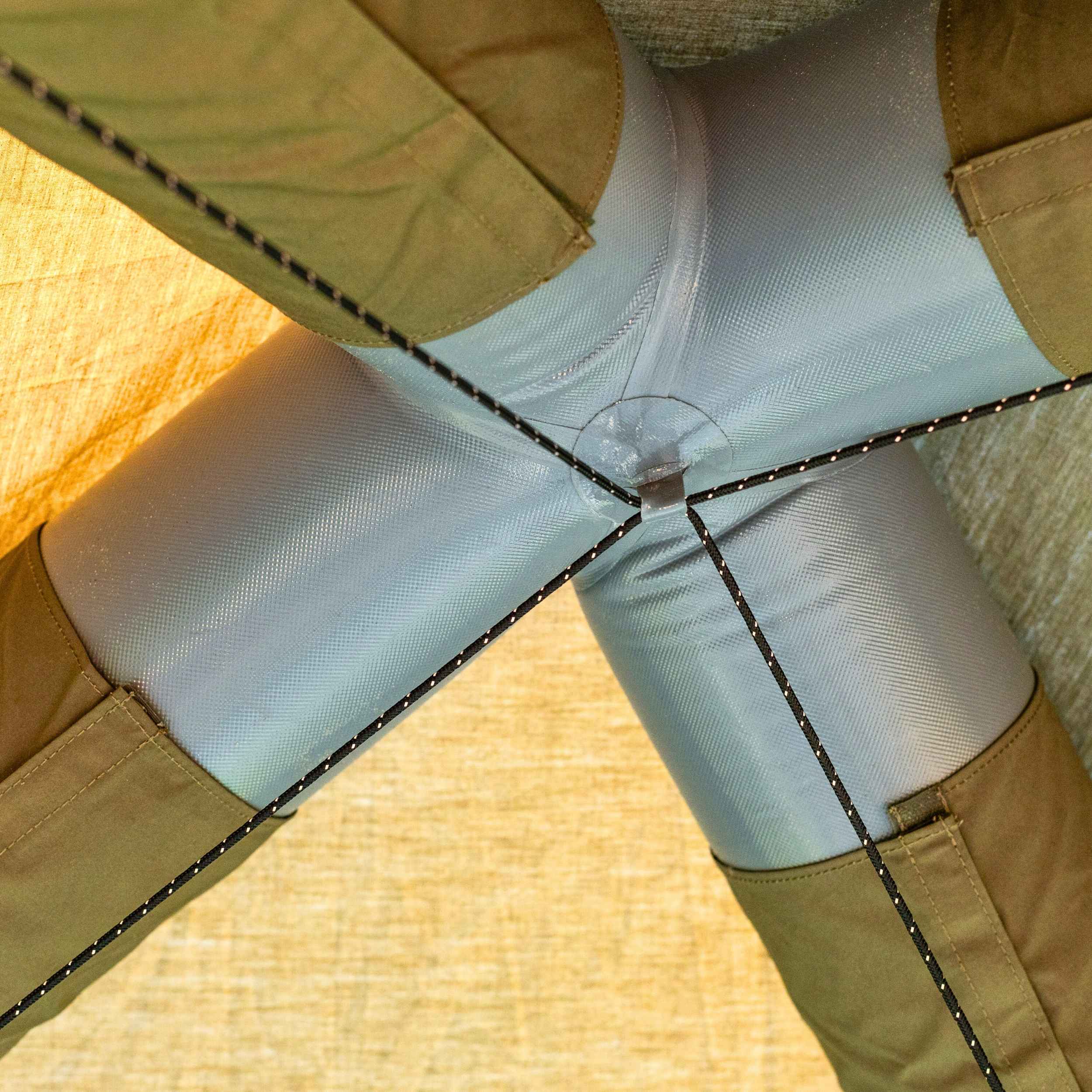 Coody Hub Shelter Forest Green- Inflatable Tent for Camping (2-6 Person) - Image 7