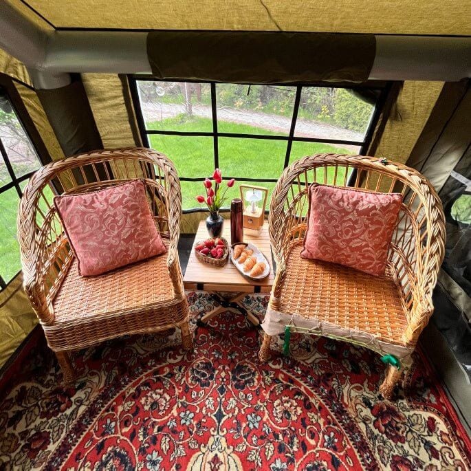 Coody 13.6 (Koala-5) Forest Green Inflatable Tent for Camping (2-8 person) - Image 6