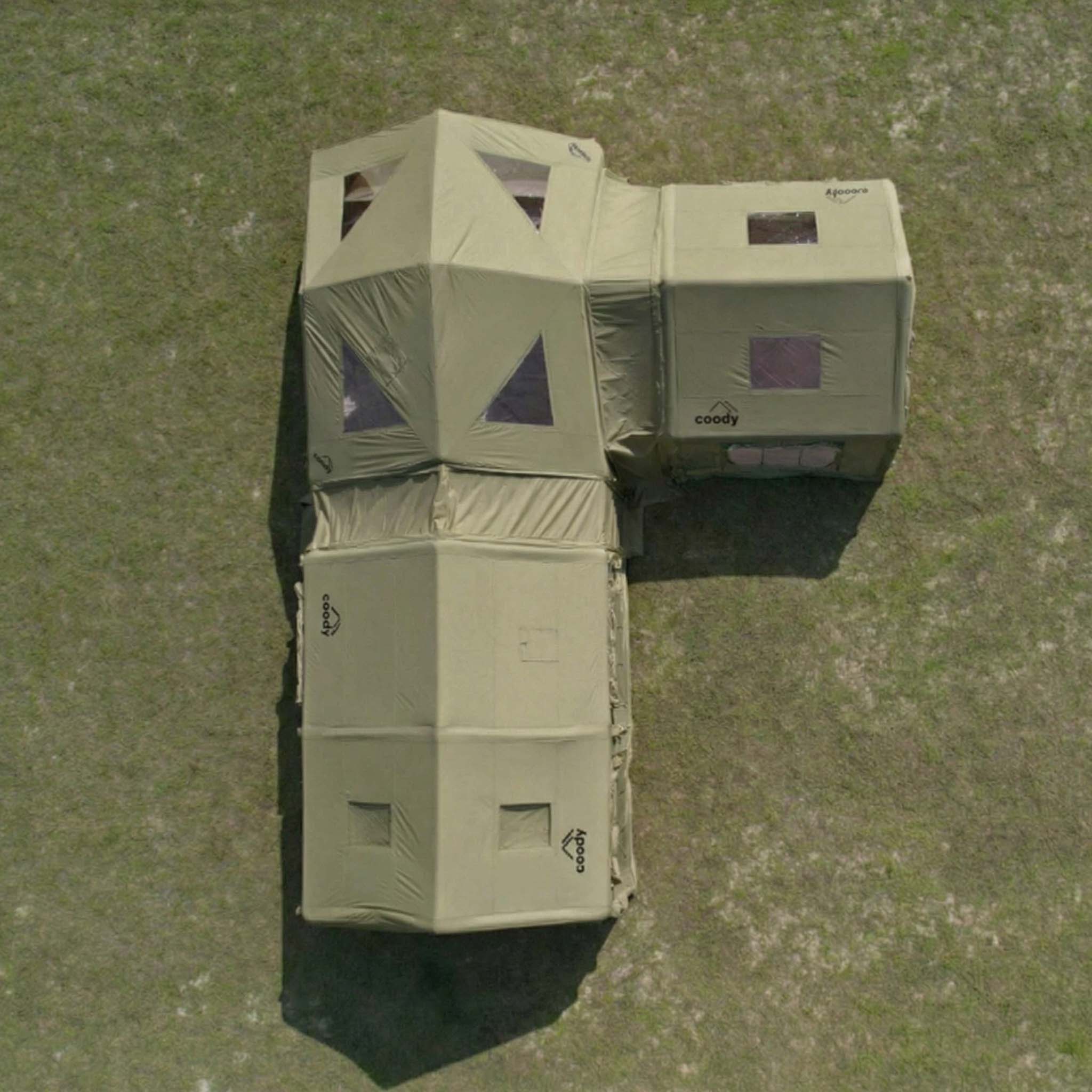 Coody Tent Connector (Forest Green) for Coody 8.0 (3.2+3.6) - Image 3