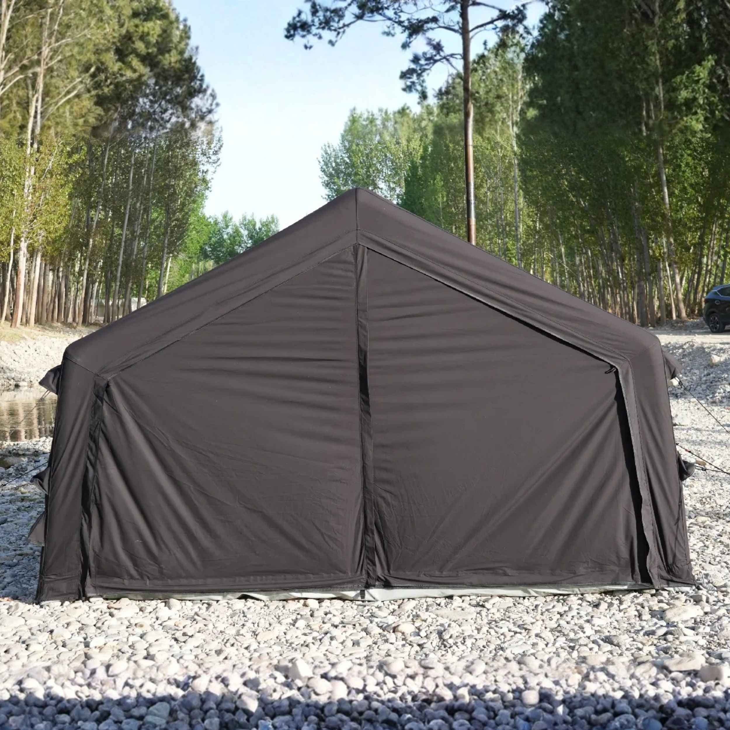 Coody 17.2 (Koala-7) Black Large Inflatable Tent for Camping (2-10 person) - Image 12