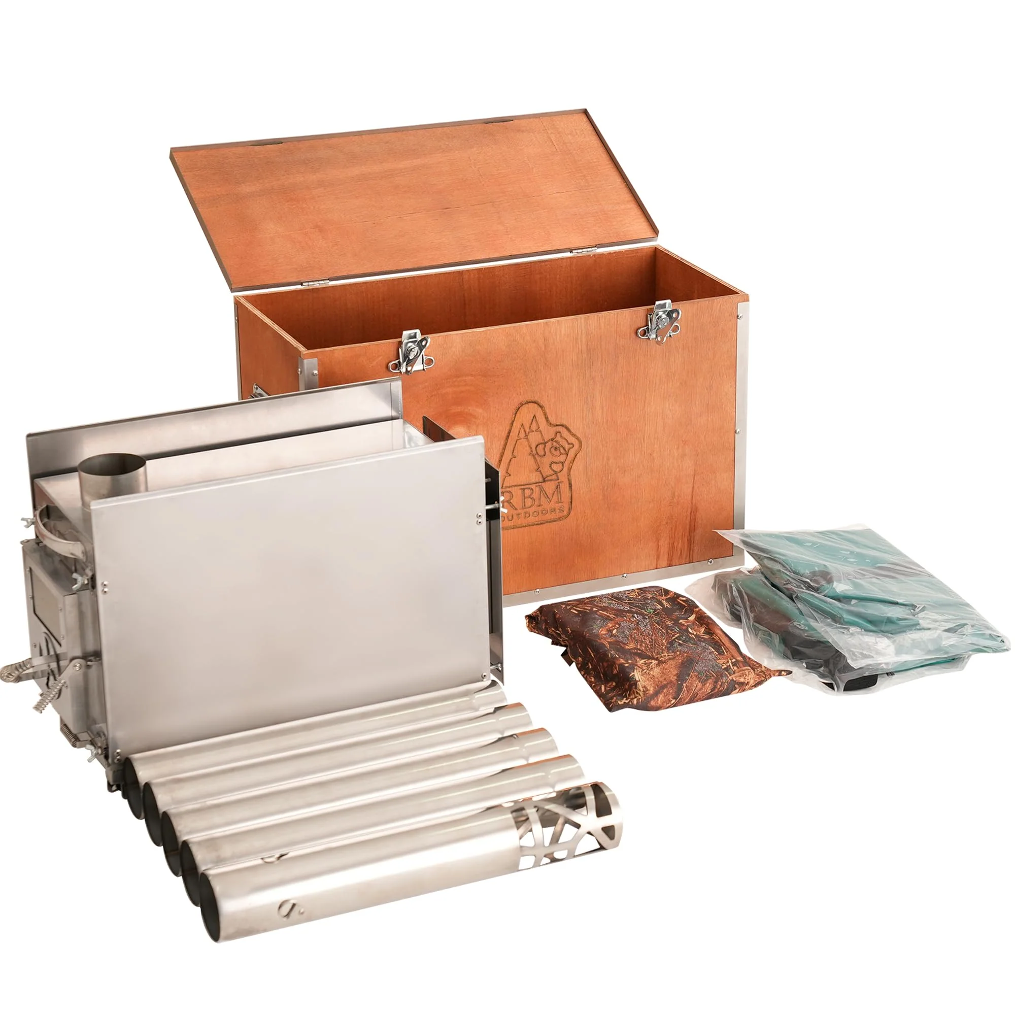 Coody 17.2 Beige (2-10 person) + RBM Wood Stove Caminus M - Image 19