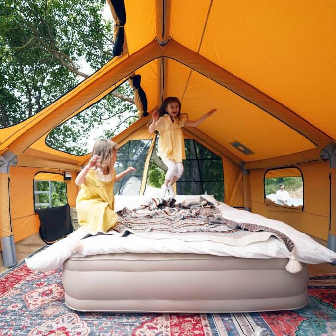 RBM Panda Large Sunny Beige - Inflatable Tent for Camping (2-6 person) - Image 5