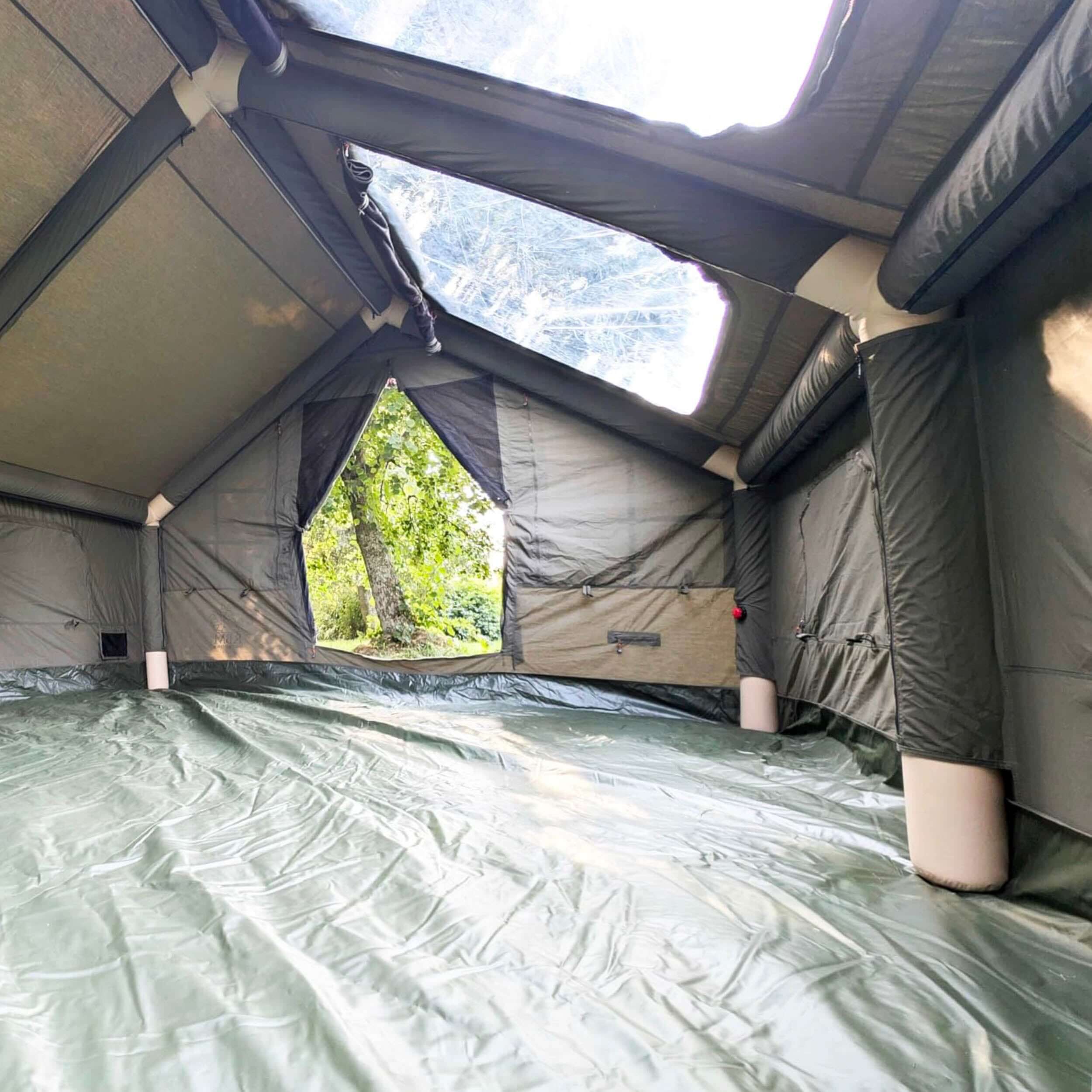 RBM Panda Large Forest Green- Inflatable Tent for Camping (2-6 person) - Image 7