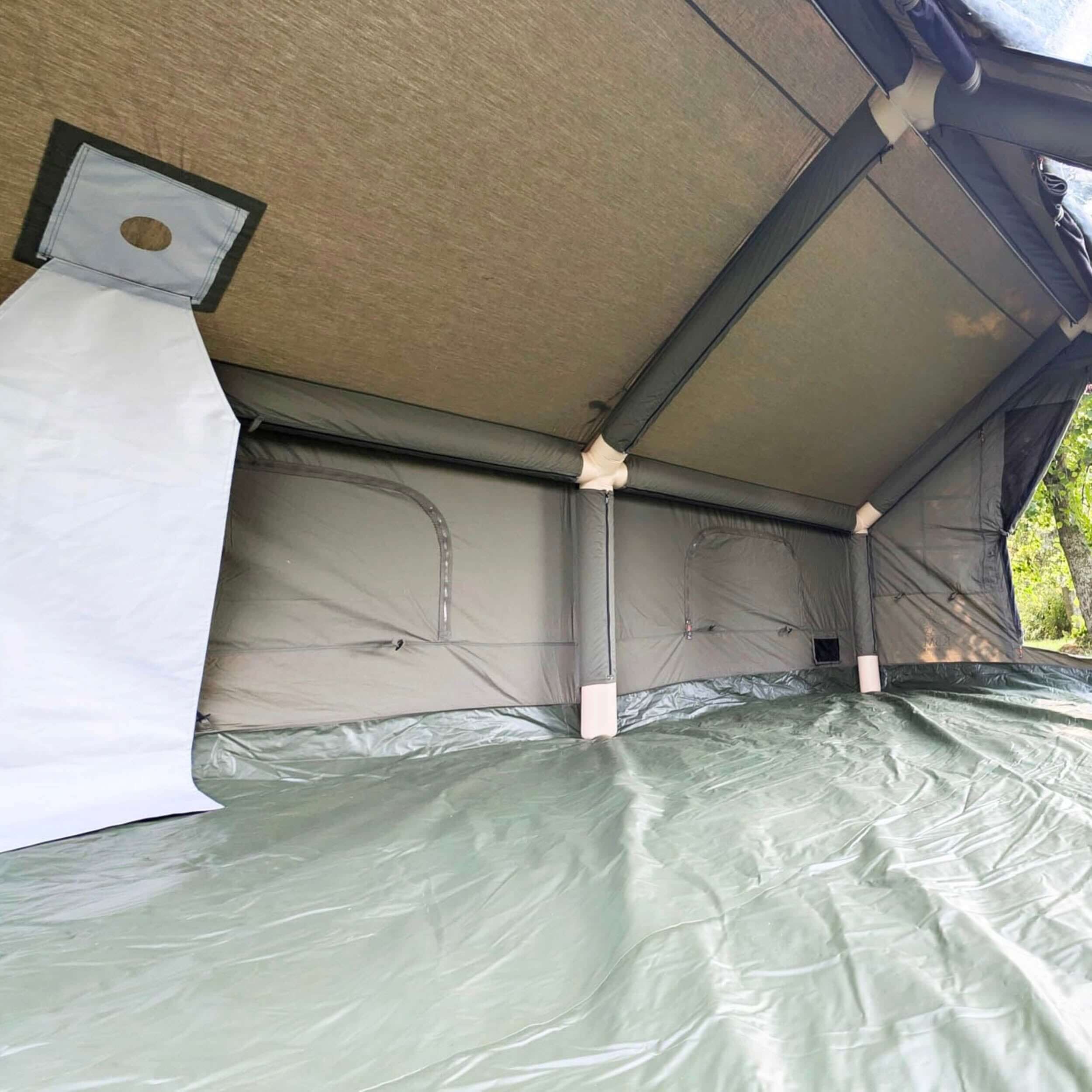 RBM Panda Large Forest Green- Inflatable Tent for Camping (2-6 person) - Image 8