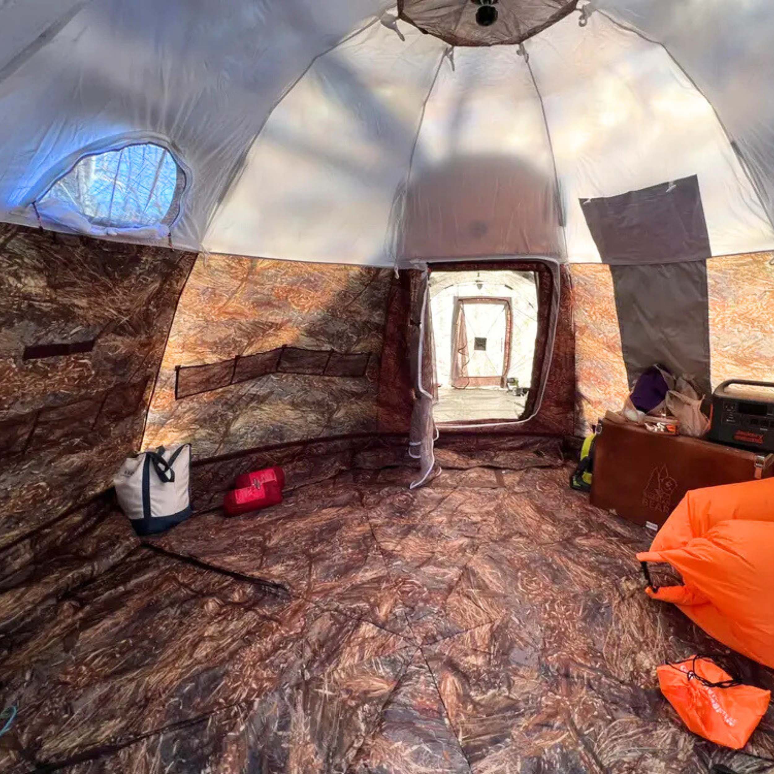 RBM Outdoors UP-5 - All-Seasons Double Layer Hot Tent for 2-6 person - Image 5