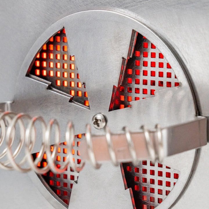 Small Wood Stove With Fire-Resistant Glass «Caminus S» - Image 12