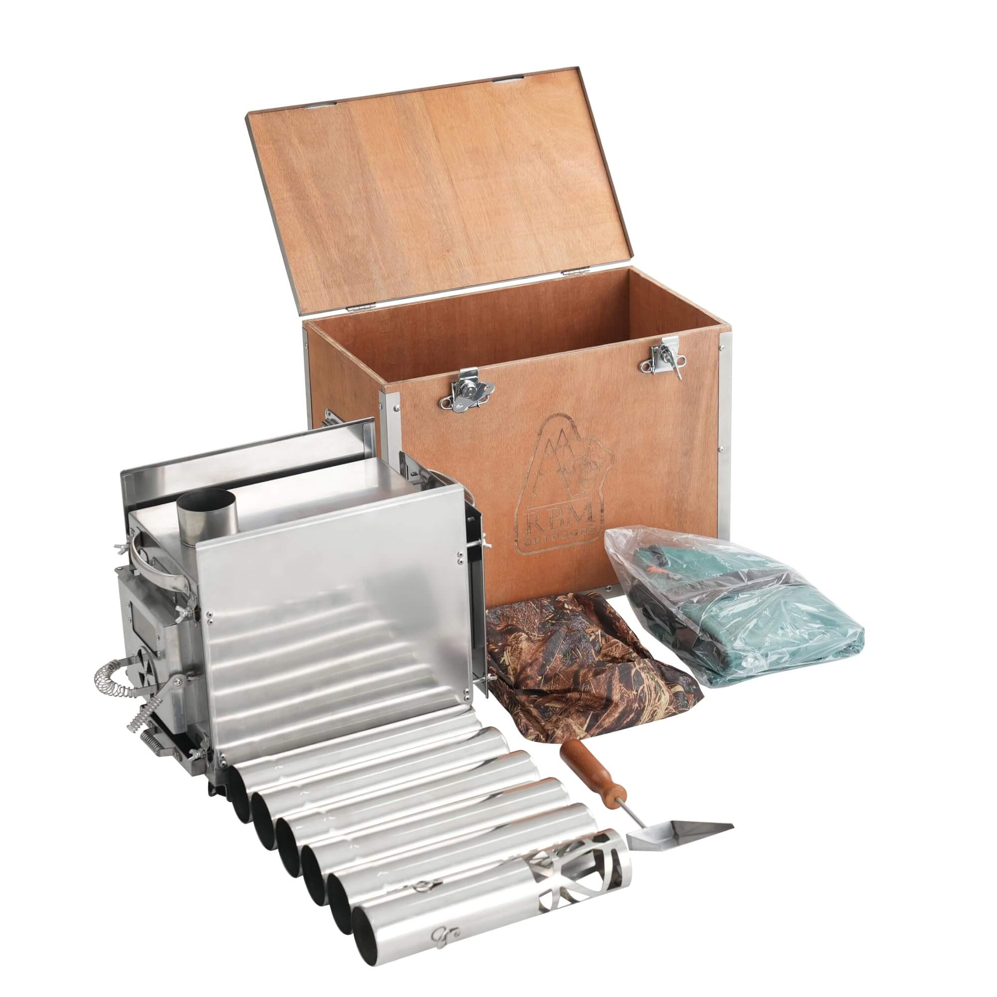 Small Wood Stove With Fire-Resistant Glass «Caminus S» - Image 5