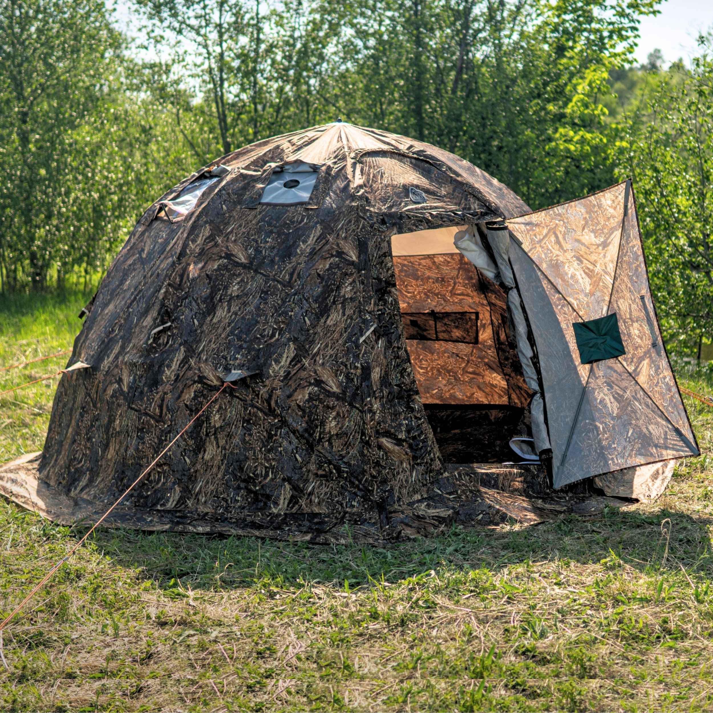 RBM All-Seasons tent UP-2 for 2-4 person + Wood Stove Caminus M - Image 12