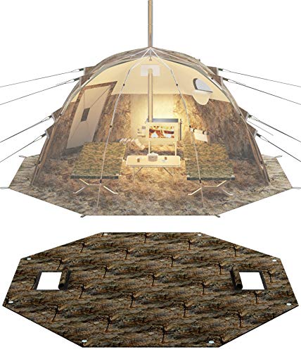 RBM All-Seasons tent  UP-2 for 2-4 person + Wood Stove Caminus M + Three-Layer Floor - Image 12