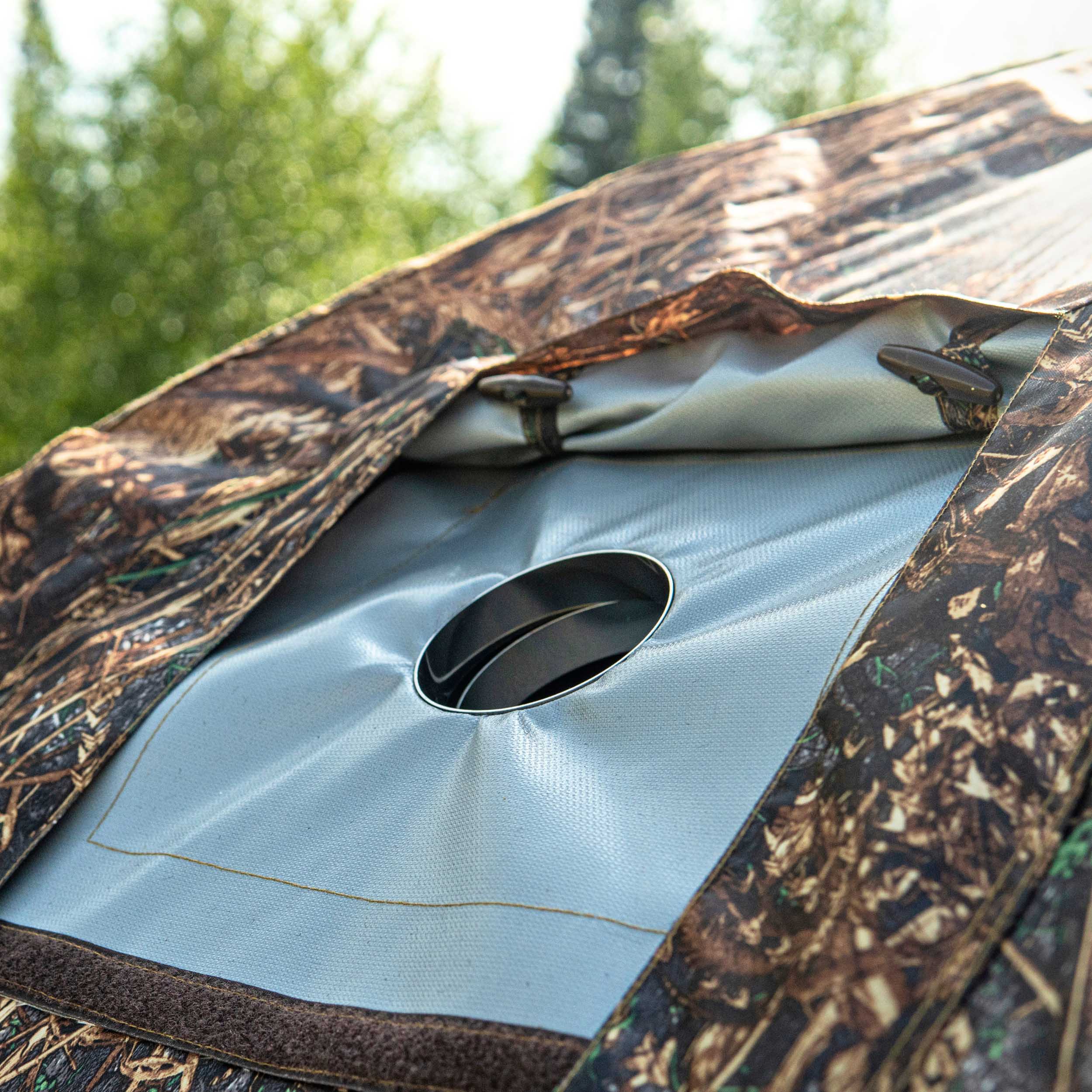 RBM All-Seasons tent UP-2 for 2-4 person + Wood Stove Caminus M - Image 9